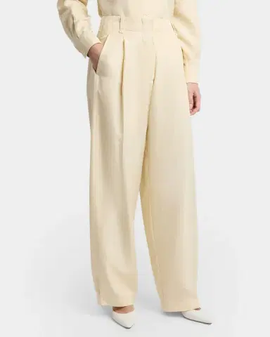 The Row Beta Silk Shantung Pajama Pants | Thumbnail 4