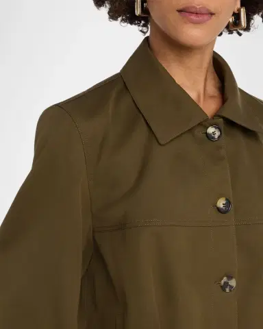 Loewe Single-Breasted Cotton Balloon Jacket | Thumbnail 5 Loewe Single-Breasted Cotton Balloon Jacket | Thumbnail 5