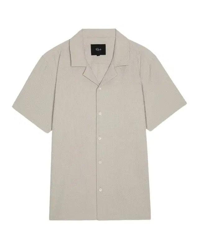 Men 's Short-Sleeve Amalfi Shirt in Khaki