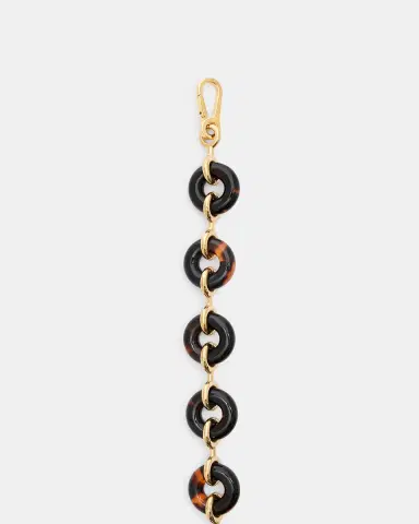 Loewe Chunky Donut Chain Bag Strap in Acetate and Brass | Thumbnail 2