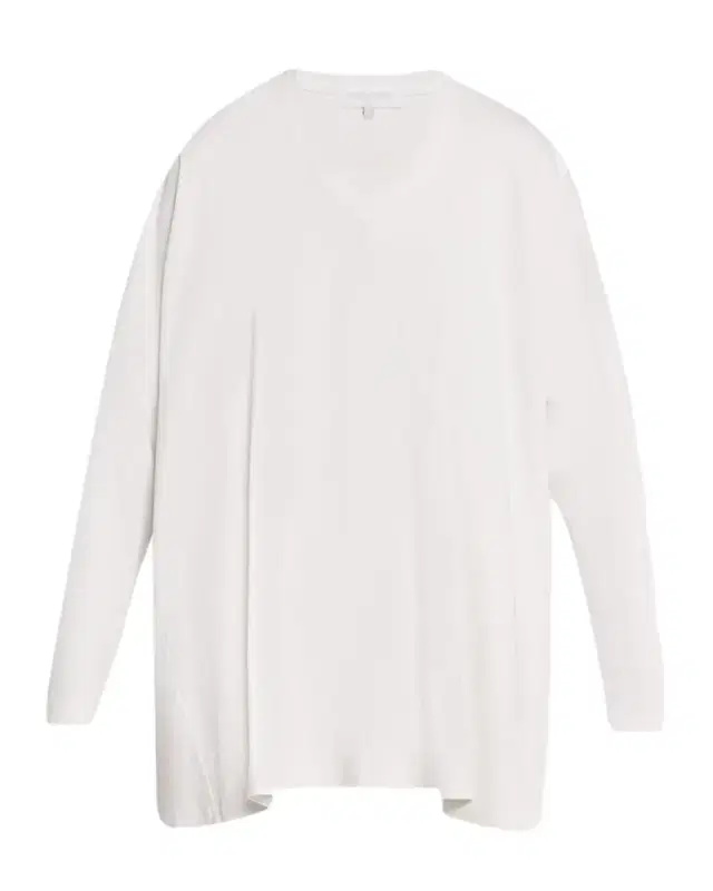 Side Paneled V neck T-Shirt - Long Length