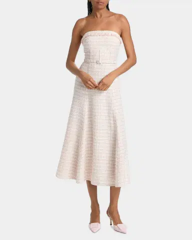 As It May Melanie Tweed Midi-Dress | Thumbnail 4 As It May Melanie Tweed Midi-Dress | Thumbnail 4