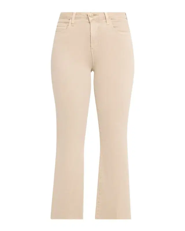 L'Agence Kendra High-Rise Crop Flare Jeans