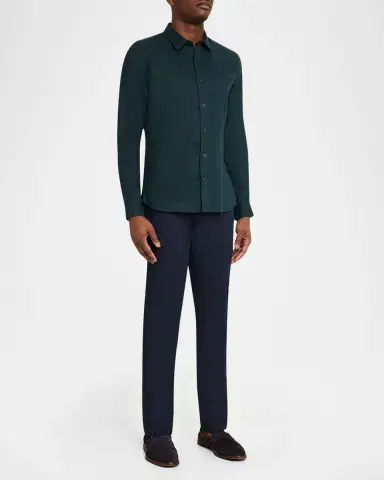 Vince Men's Linen Sport Shirt | Thumbnail 2