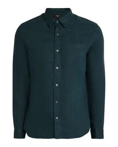 Vince Men's Linen Sport Shirt | Thumbnail 1