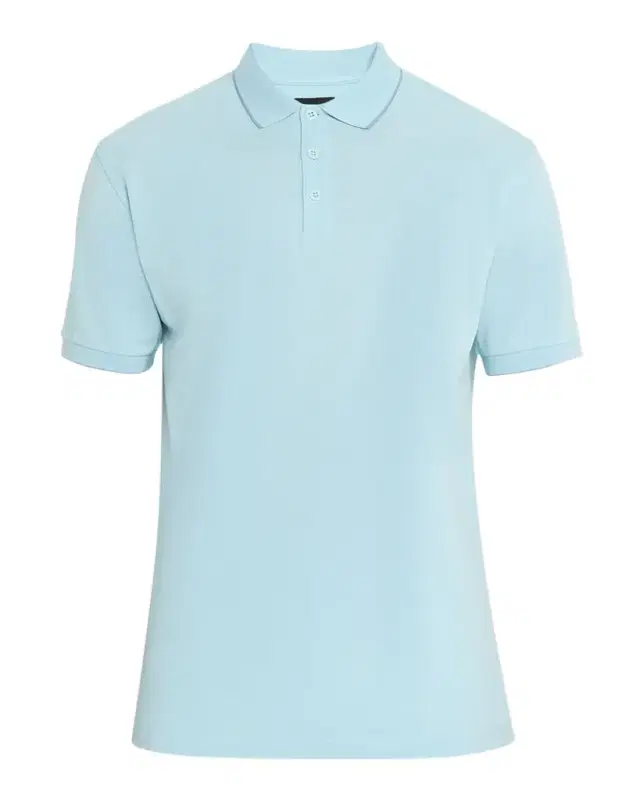 Giorgio Armani Men's Cotton Pique Polo Shirt