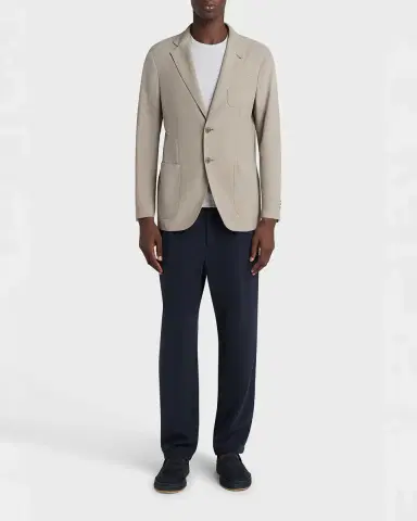 Giorgio Armani Men's Linen Upton Jacket | Thumbnail 2 Giorgio Armani Men's Linen Upton Jacket | Thumbnail 2