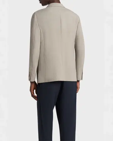 Giorgio Armani Men's Linen Upton Jacket | Thumbnail 3 Giorgio Armani Men's Linen Upton Jacket | Thumbnail 3