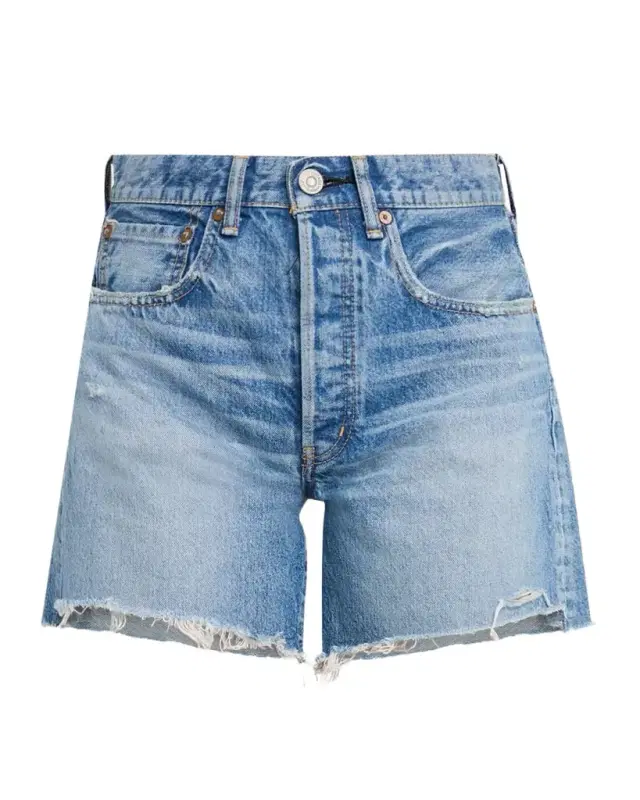 MOUSSY VINTAGE Graterford Long Denim Shorts