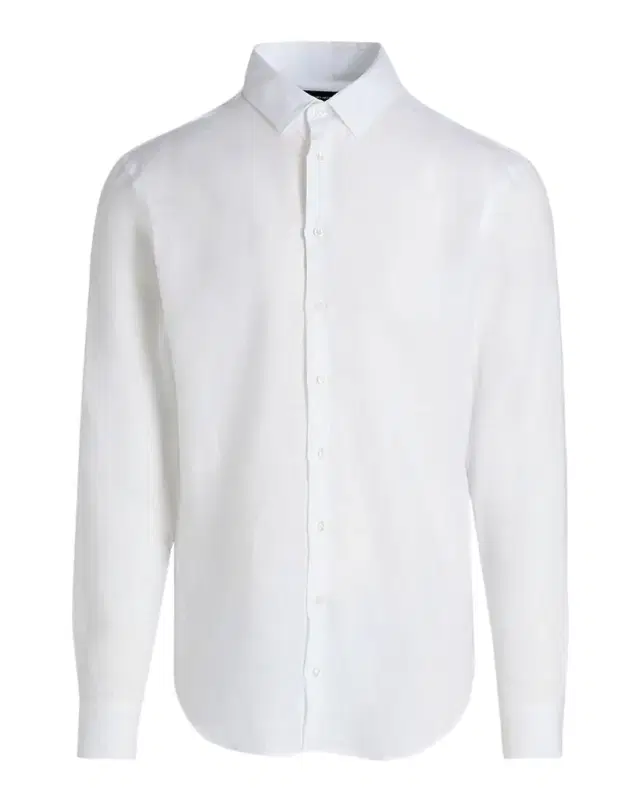 Giorgio Armani Men 's Linen Classic-Fit Sport Shirt