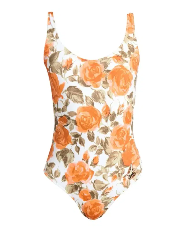 Chloe Floral Bow One-Piece Swimsuit