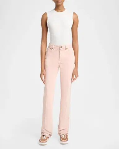 Chloe Pointelle Wool Sleeveless Top | Thumbnail 2