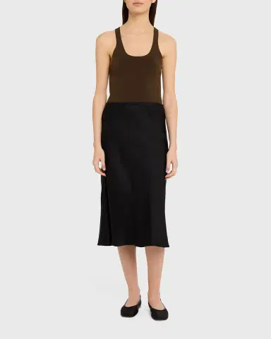 Vince Stretch-Viscose Tank Top | Thumbnail 2