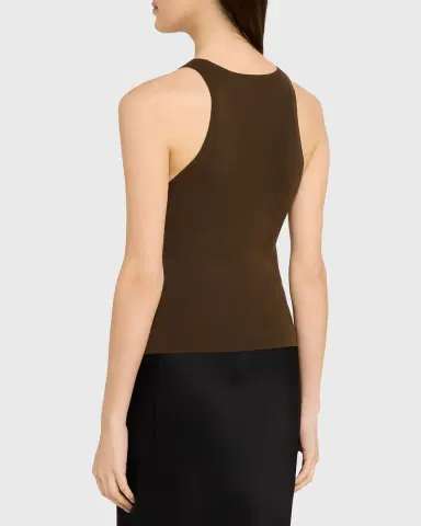 Vince Stretch-Viscose Tank Top | Thumbnail 3