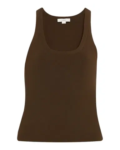 Vince Stretch-Viscose Tank Top | Thumbnail 1