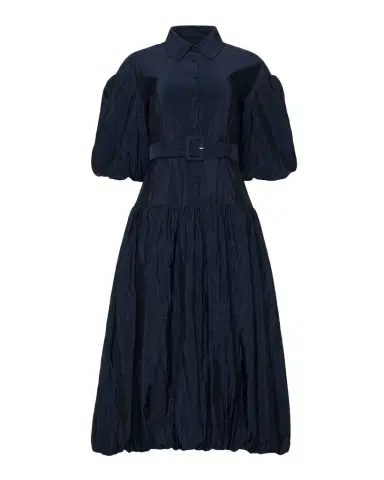 Cinq à Sept Daliah Belted Bubble Midi Dress | Thumbnail 1