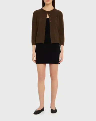 Vince Cashmere-Blend Pocket Cardigan | Thumbnail 2 Vince Cashmere-Blend Pocket Cardigan | Thumbnail 2