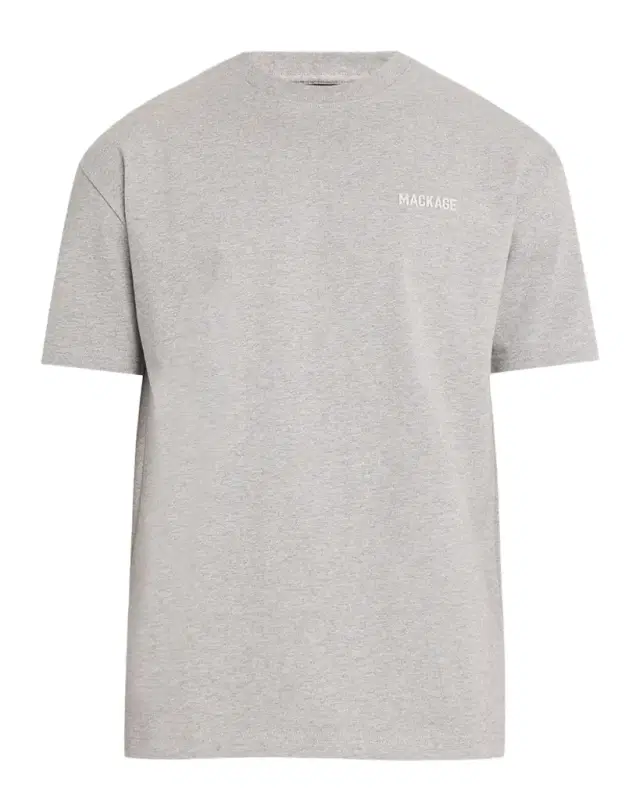 Men 's Tee-R Silicone Logo Cotton T-Shirt