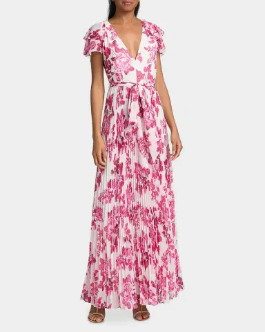 As It May Kate Floral Wrap Maxi Dress | Thumbnail 4 As It May Kate Floral Wrap Maxi Dress | Thumbnail 4