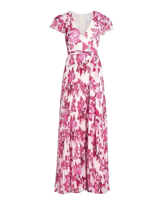 Kate Floral Wrap Maxi Dress