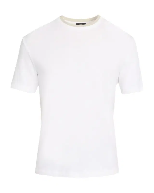 Vince Men 's Tipped Cotton Crewneck T-Shirt