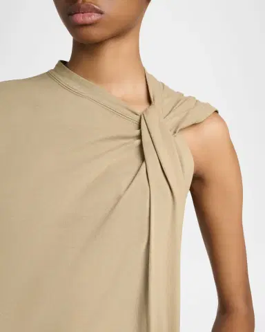 Isabel Marant Nayda Twisted Sleeveless T-Shirt | Thumbnail 5 Isabel Marant Nayda Twisted Sleeveless T-Shirt | Thumbnail 5