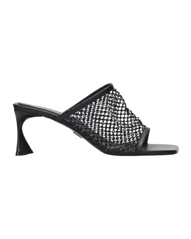 Stella McCartney 65mm Crystal Mesh Mules | Thumbnail 1 Stella McCartney 65mm Crystal Mesh Mules | Thumbnail 1