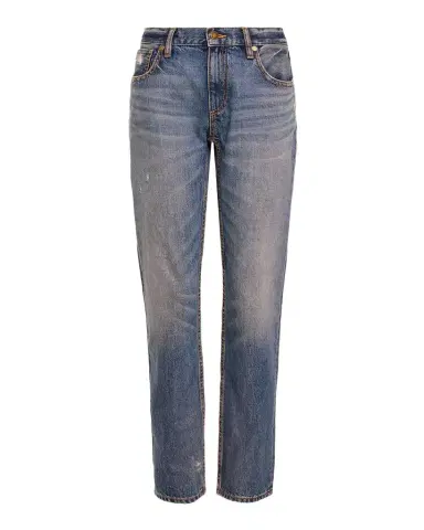 Ramy Brook Milla Distressed Low-Rise Tapered Jeans | Thumbnail 1 Ramy Brook Milla Distressed Low-Rise Tapered Jeans | Thumbnail 1