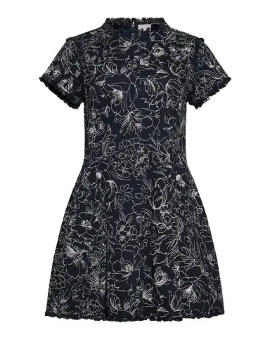 Cinq à Sept Nova Garden Doodle Mini Dress | Thumbnail 1 Cinq à Sept Nova Garden Doodle Mini Dress | Thumbnail 1