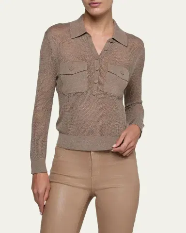 L'Agence Carine Cashmere-Blend Sweater | Thumbnail 4