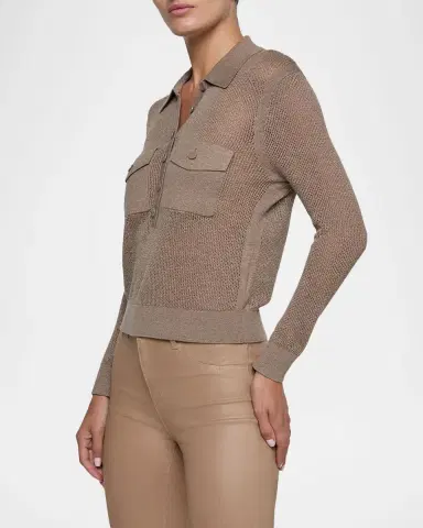 L'Agence Carine Cashmere-Blend Sweater | Thumbnail 5