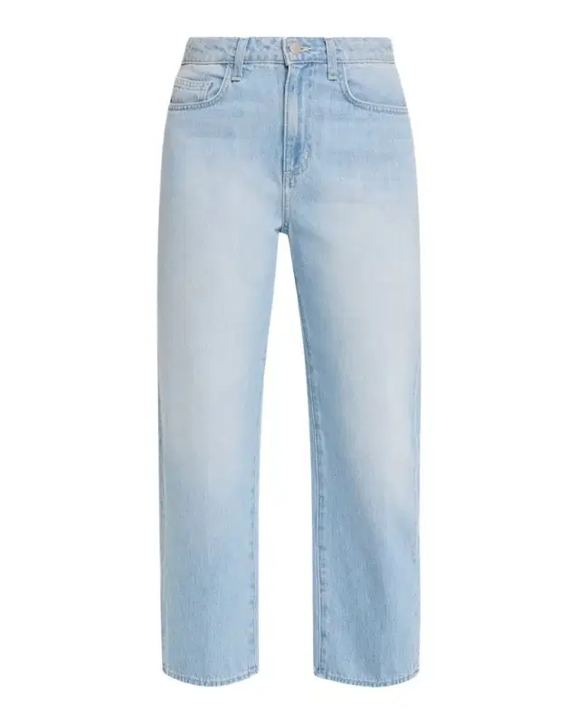 L 'AGENCE Mallis High-Rise Bow-Leg Jeans