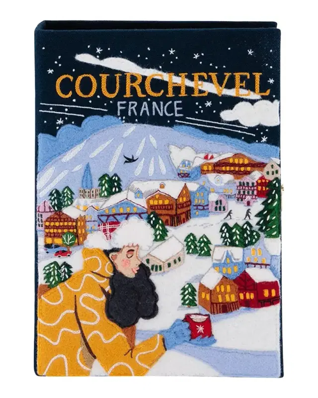 Courchevel Book Clutch Bag