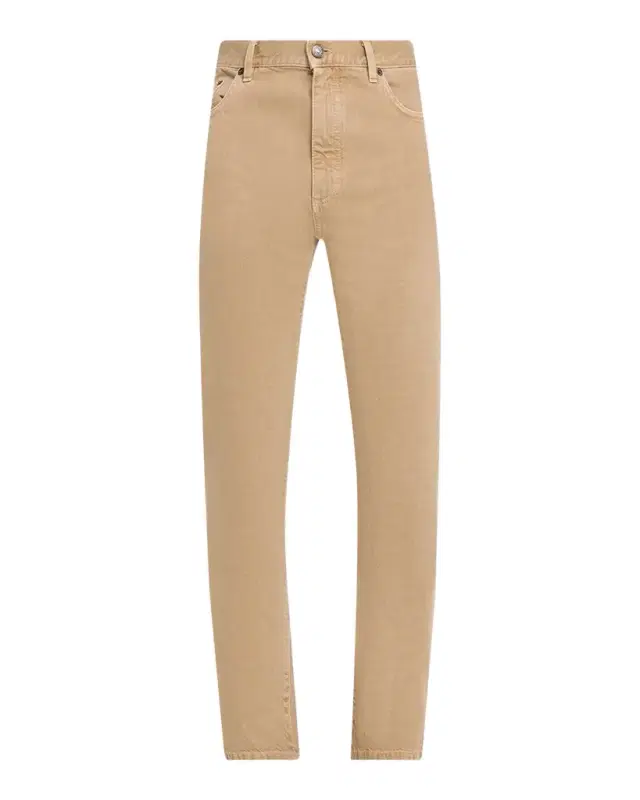 ZEGNA Men 's Cotton Roccia Slim Five-Pockets Pants