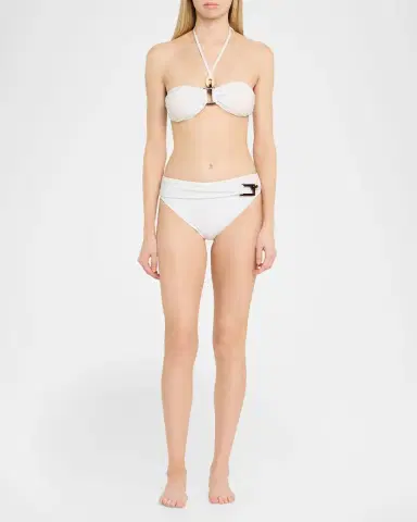 Ramy Brook Meredith Ring Halter Bikini Top | Thumbnail 2