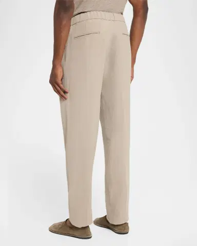 Giorgio Armani Linen Drawstring Pants | Thumbnail 3