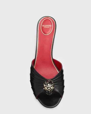 Valentino Garavani 55mm Pas De Chat Leather Mules | Thumbnail 4 Valentino Garavani 55mm Pas De Chat Leather Mules | Thumbnail 4