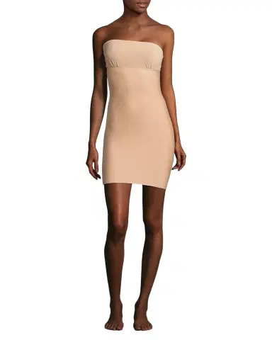 Commando Two-Faced Tech Strapless Control Shapewear Slip | Thumbnail 1 Commando Two-Faced Tech Strapless Control Shapewear Slip | Thumbnail 1