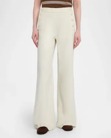 Nili Lotan Reed Wide-Leg Sailor Pants | Thumbnail 4 Nili Lotan Reed Wide-Leg Sailor Pants | Thumbnail 4