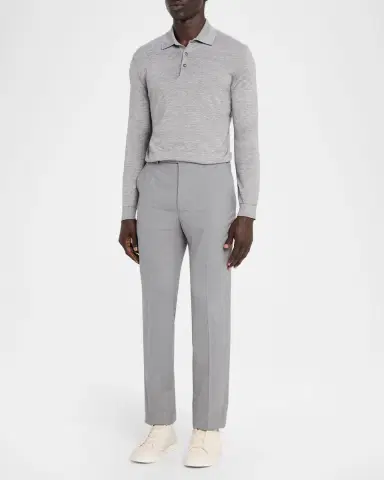 Zegna Wool Slim Tailored Pants | Thumbnail 2