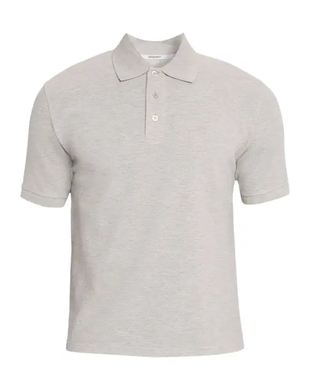 Saint Laurent Men 's Embroidered Cassandre Cotton Polo Shirt
