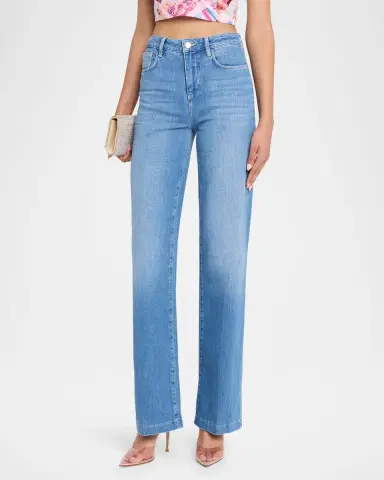 L 'AGENCE Clayton High Rise Wide-Leg Jeans | Thumbnail 3 L 'AGENCE Clayton High Rise Wide-Leg Jeans | Thumbnail 3