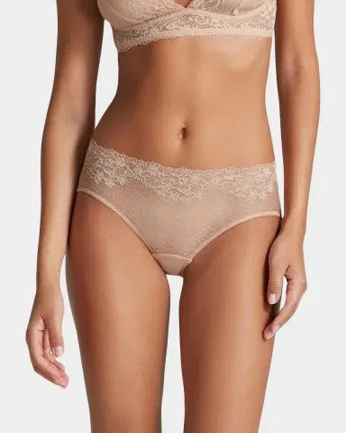 Commando Double Take Lace-Front Microfiber Bikini Briefs | Thumbnail 4 Commando Double Take Lace-Front Microfiber Bikini Briefs | Thumbnail 4