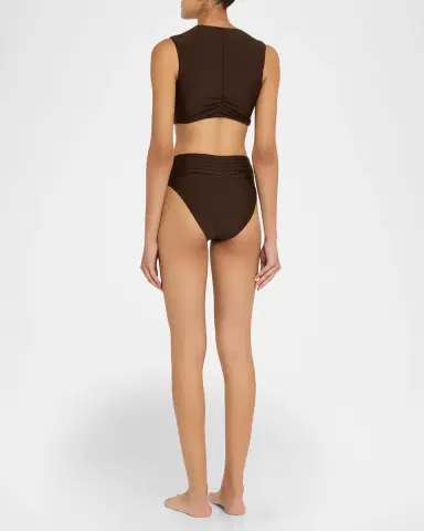 Ramy Brook Ivo Ruched Bikini Bottoms | Thumbnail 3