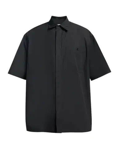 Saint Laurent Men's Cotton Chemise Short-Sleeve Shirt | Thumbnail 1 Saint Laurent Men's Cotton Chemise Short-Sleeve Shirt | Thumbnail 1