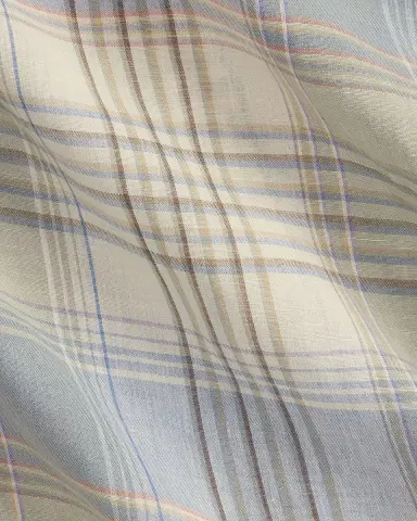 Ralph Lauren Purple Label Plaid Linen Shirt | Thumbnail 8