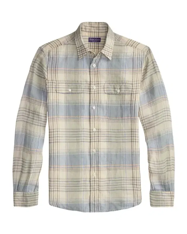 Plaid Linen Shirt