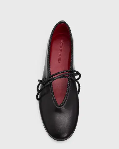 Bottega Veneta Lucia Lagoon Nappa Leather Ballerina Flats | Thumbnail 6 Bottega Veneta Lucia Lagoon Nappa Leather Ballerina Flats | Thumbnail 6
