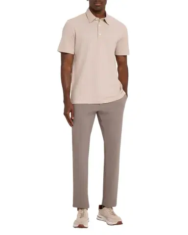 Brioni Men's Jersey Pique Polo Shirt | Thumbnail 1 Brioni Men's Jersey Pique Polo Shirt | Thumbnail 1
