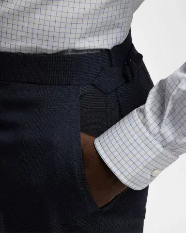 Ralph Lauren Purple Label Men's Kent Hand-Tailored Glen Plaid Wool Suit | Thumbnail 7 Ralph Lauren Purple Label Men's Kent Hand-Tailored Glen Plaid Wool Suit | Thumbnail 7